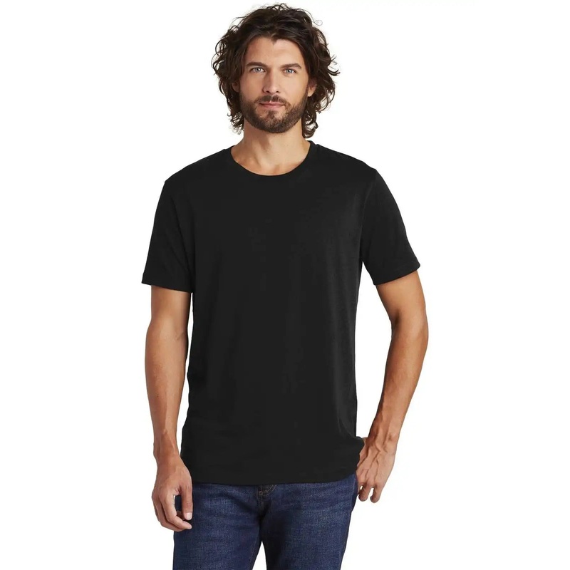 Alternative AA6040 Rebel Blended Jersey Tee – Black