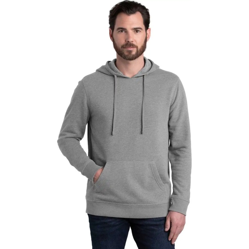 Alternative AA8051 Rider Blended Fleece Pullover Hoodie – Heather Gray
