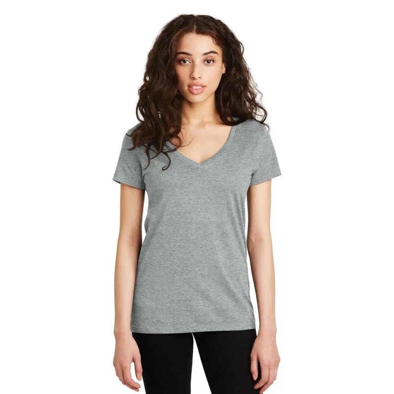 Alternative AA9073 Women’s Legacy V-Neck T-Shirt – Heather Gray