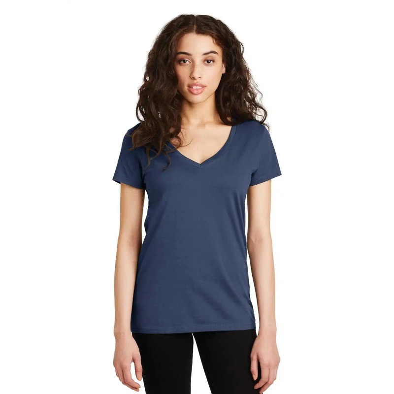 Alternative AA9073 Women’s Legacy V-Neck T-Shirt – Light Navy