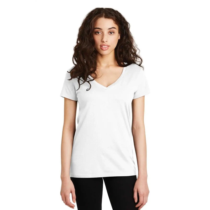 Alternative AA9073 Women’s Legacy V-Neck T-Shirt – White