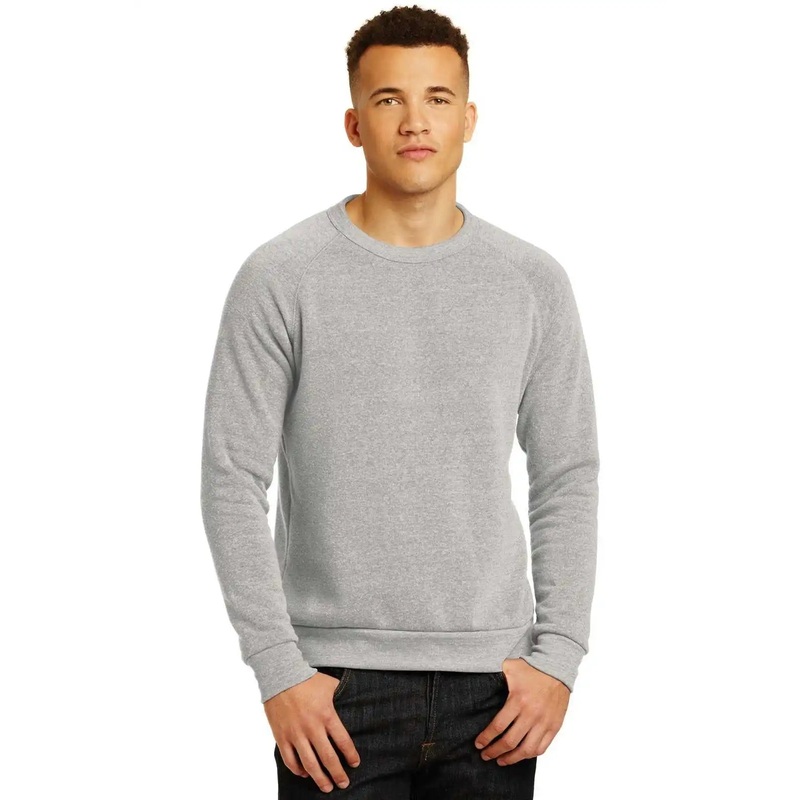 Alternative AA9575 Champ Eco-Fleece Sweatshirt – Eco Oatmeal Gray
