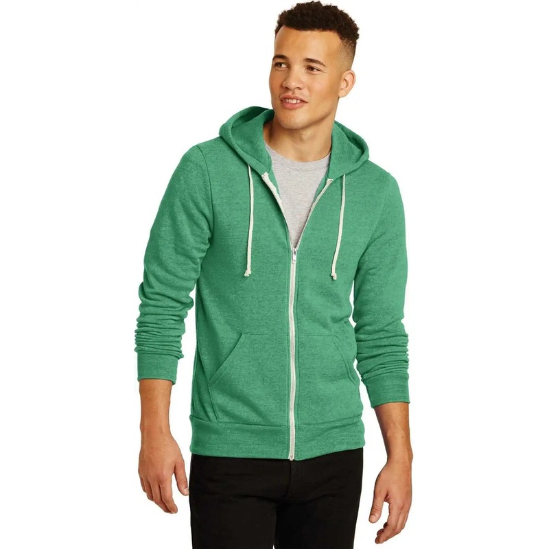 Alternative AA9590 Rocky Eco-Fleece Zip Hoodie – Eco True Green