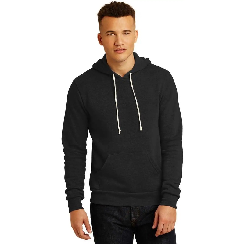 Alternative AA9595 Challenger Eco-Fleece Pullover Hoodie – Eco True Black