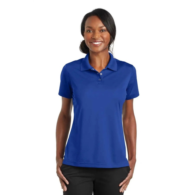 CornerStone CS422 Ladies Micropique Gripper Polo – True Royal