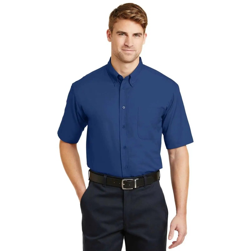 CornerStone SP18 Short Sleeve Superpro Twill Shirt – Royal