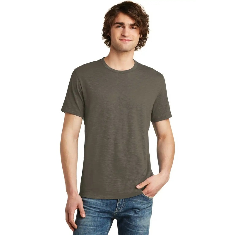 Alternative AA6094 Weathered Slub Tee – Dark Olive