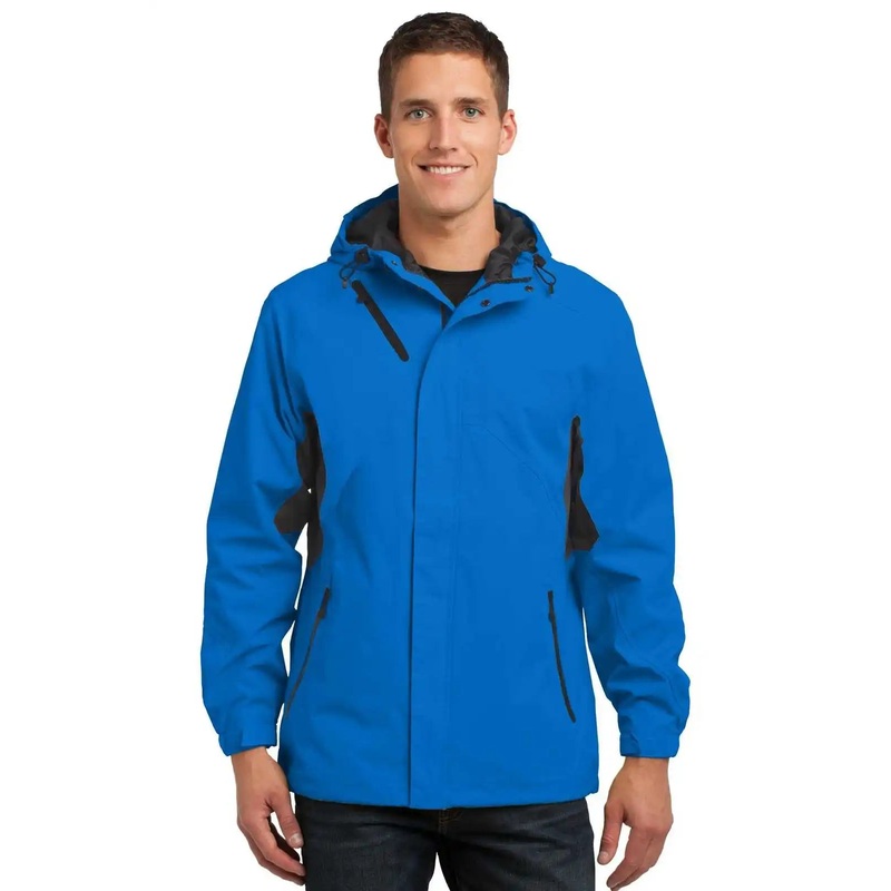 Port Authority J322 Cascade Waterproof Jacket – Imperial Blue Black
