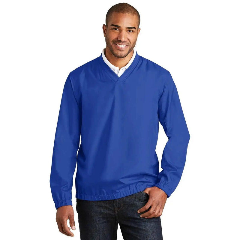 Port Authority J342 Zephyr V-Neck Pullover – True Royal