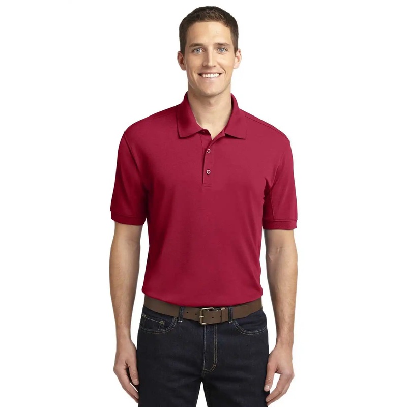 Port Authority K567 5-In-1 Performance Pique Polo – Rich Red