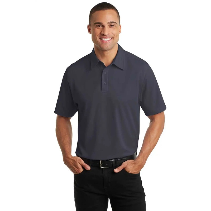 Port Authority K571 Dimension Polo – Battleship Gray