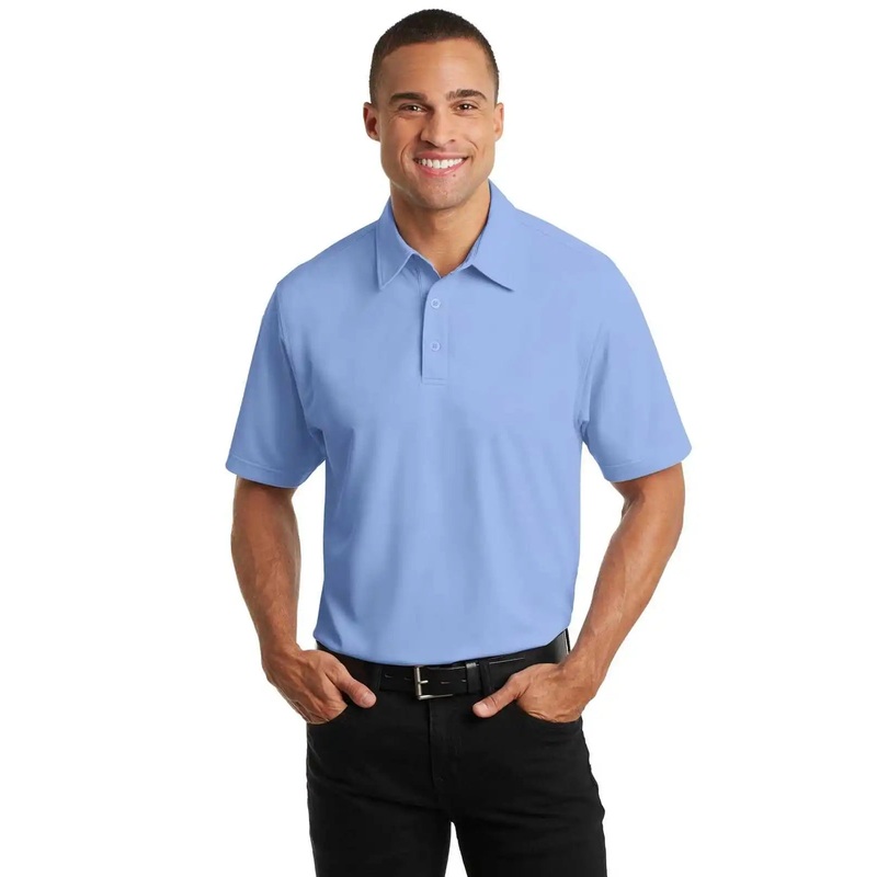 Port Authority K571 Dimension Polo – Dress Shirt Blue
