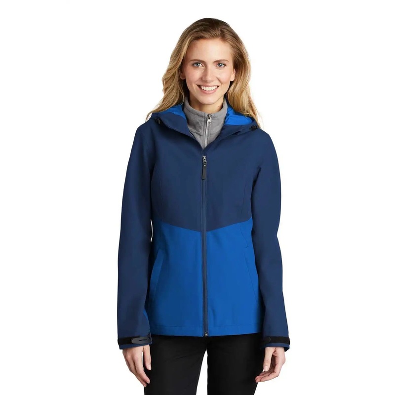 Port Authority L406 Ladies Tech Rain Jacket – Estate Blue Cobalt Blue