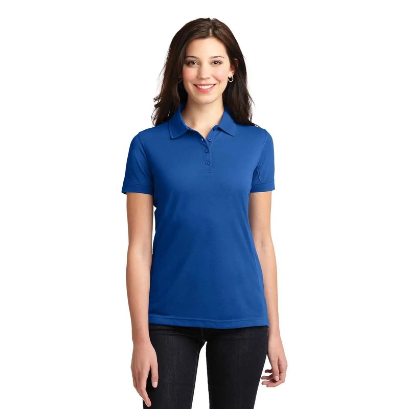 Port Authority L567 Ladies 5-In-1 Performance Pique Polo – Cobalt Blue