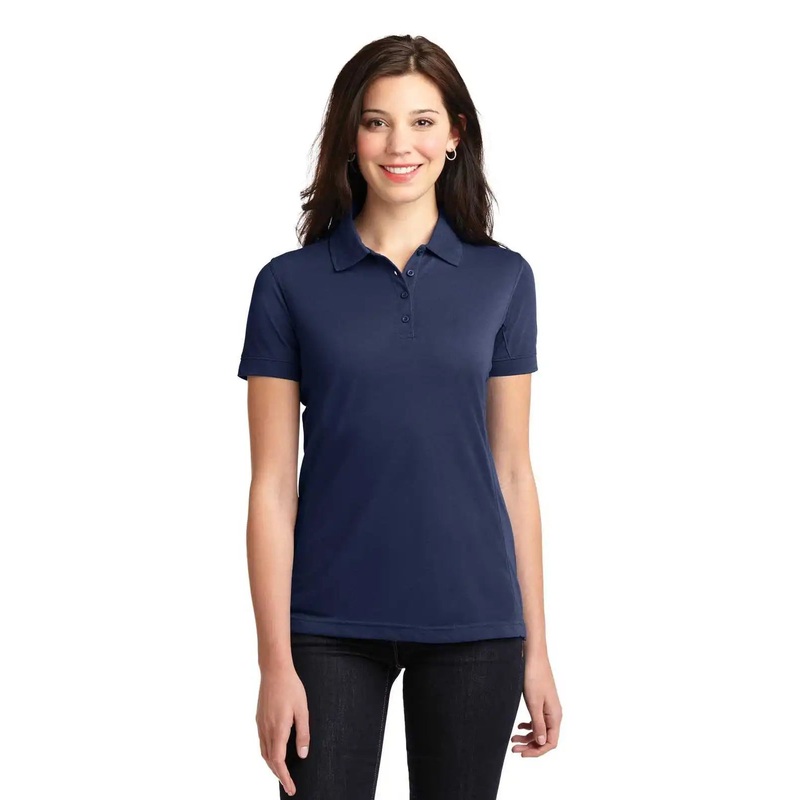 Port Authority L567 Ladies 5-In-1 Performance Pique Polo – True Navy