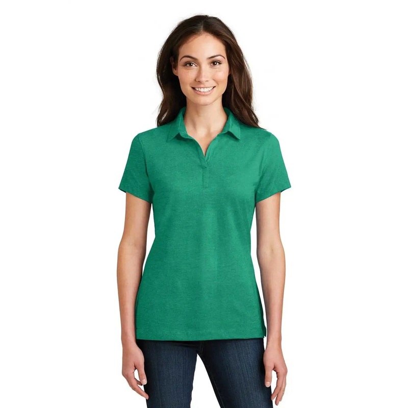 Port Authority L577 Ladies Meridian Cotton Blend Polo – Verdant Green
