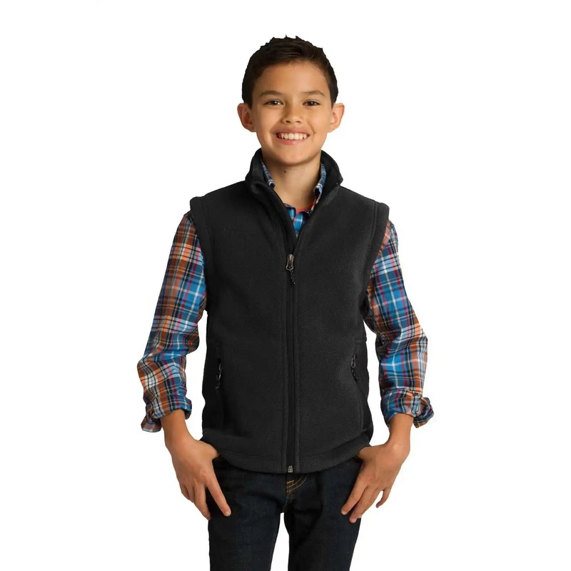 Port Authority Y219 Youth Value Fleece Vest – Black