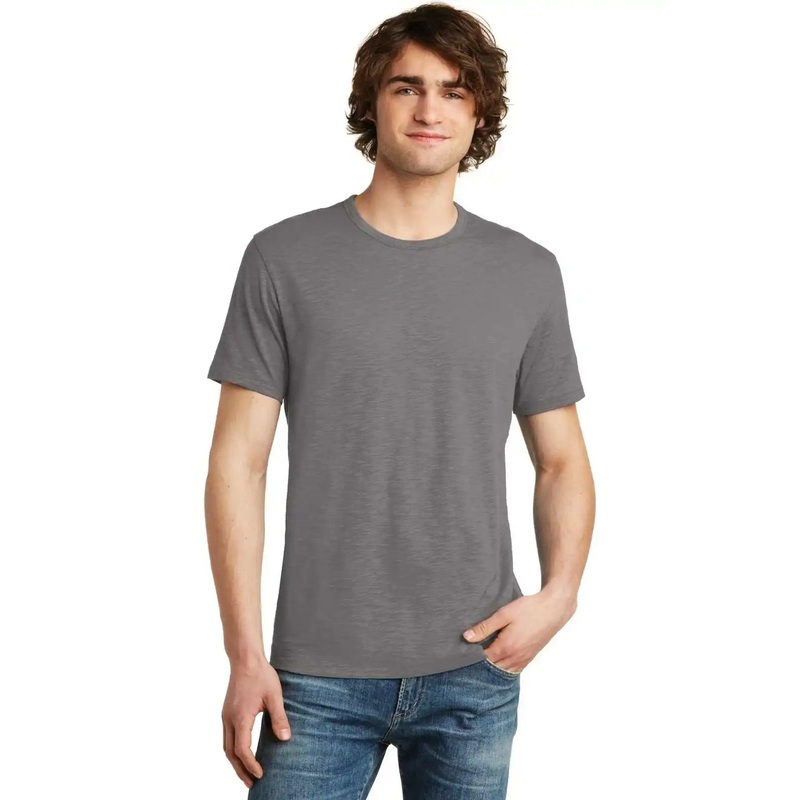 Alternative AA6094 Weathered Slub Tee – Elephant Gray