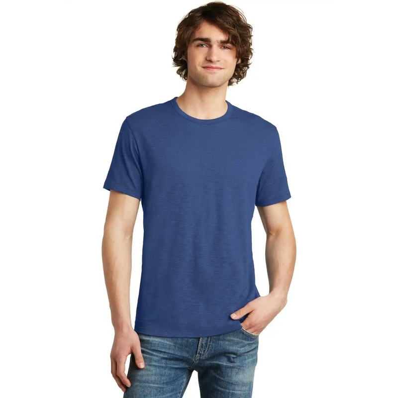 Alternative AA6094 Weathered Slub Tee – Royal Blue