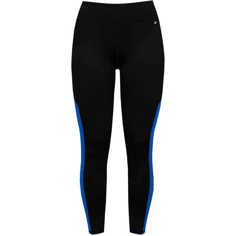 Badger Sport 4637 Panel Ladies Tight – Black Royal