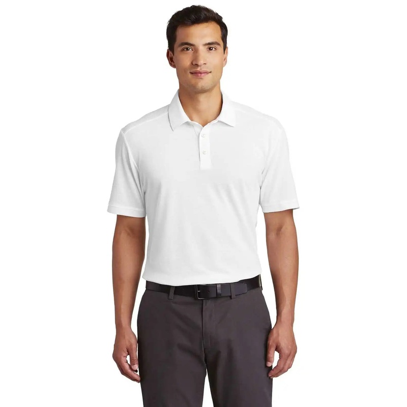 Port Authority K581 Coastal Cotton Blend Polo – White