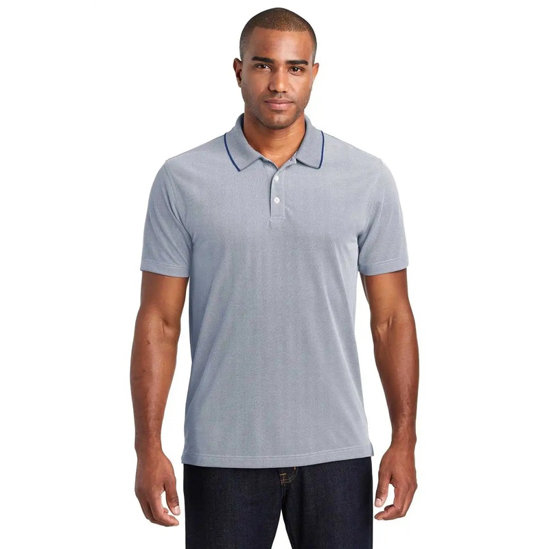 Port Authority K582 Poly Oxford Pique Polo – True Navy