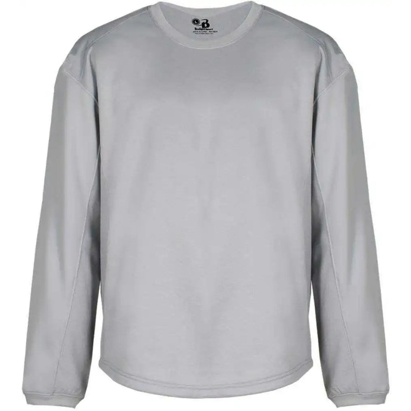 Badger Sport 1453 BT5 Fleece Pullover – Silver