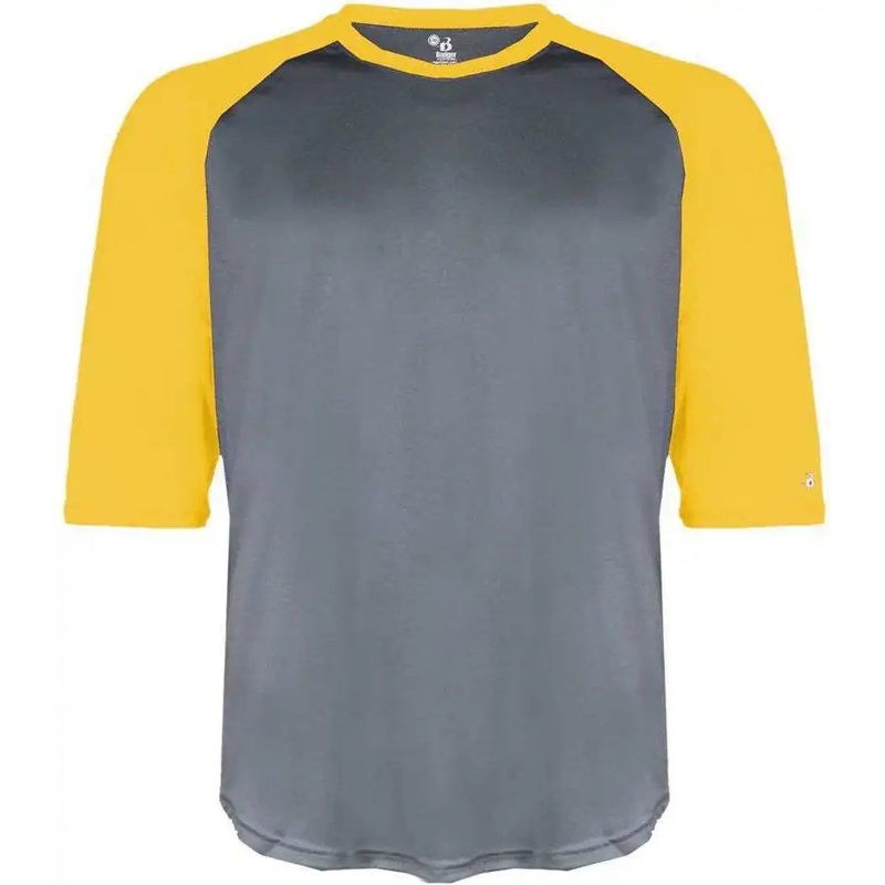 Badger Sport 2133 B-Baseball Youth Undershirt – Graphite Gold