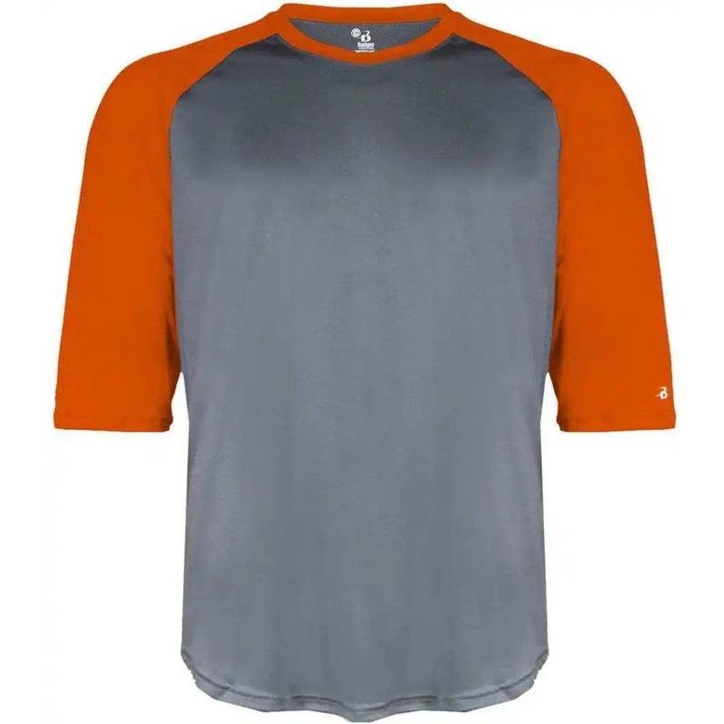 Badger Sport 2133 B-Baseball Youth Undershirt – Graphite Orange