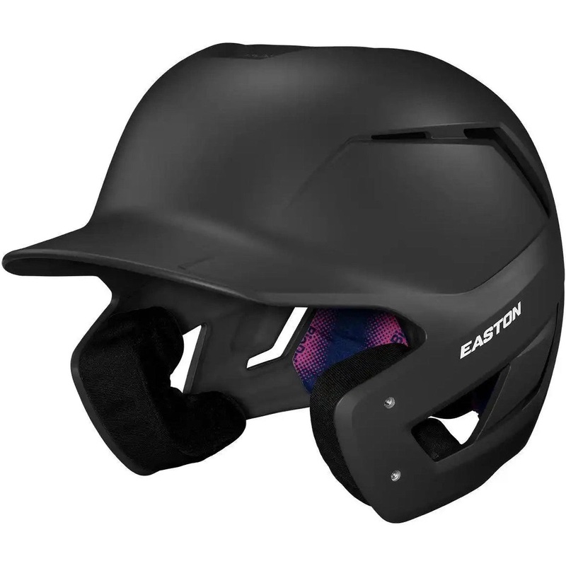 Easton Z50 Matte Baseball Batting Helmet – Black