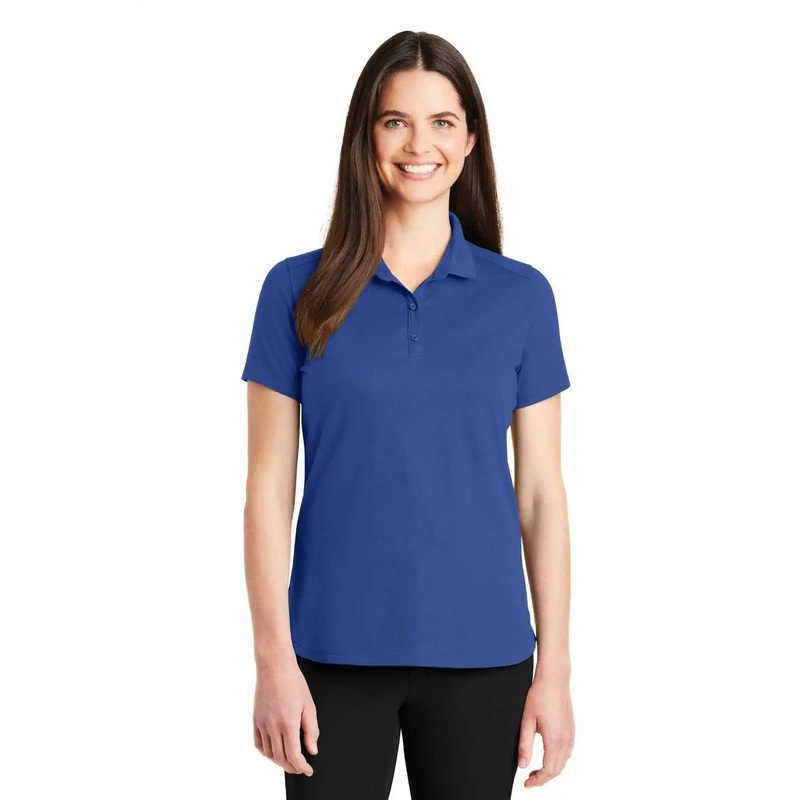 Port Authority LK164 Ladies Superpro Knit Polo – True Blue