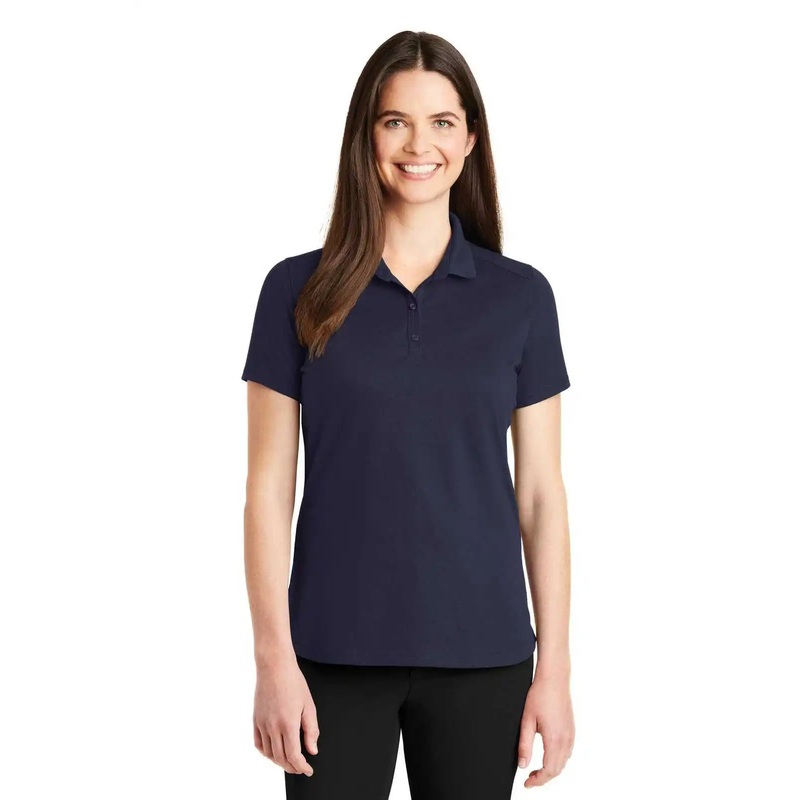 Port Authority LK164 Ladies Superpro Knit Polo – True Navy