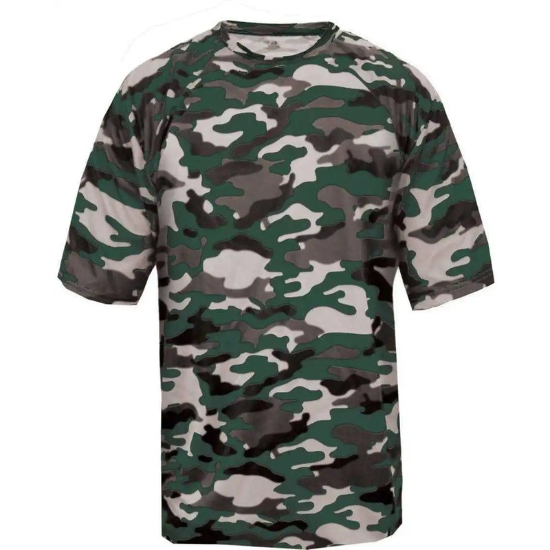 Badger Sport 4181 Camo Adult Tee – Forest Camo