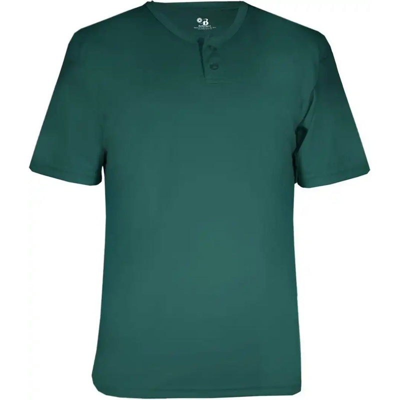 Badger Sport 7930 Adult B-Core Placket – Forest