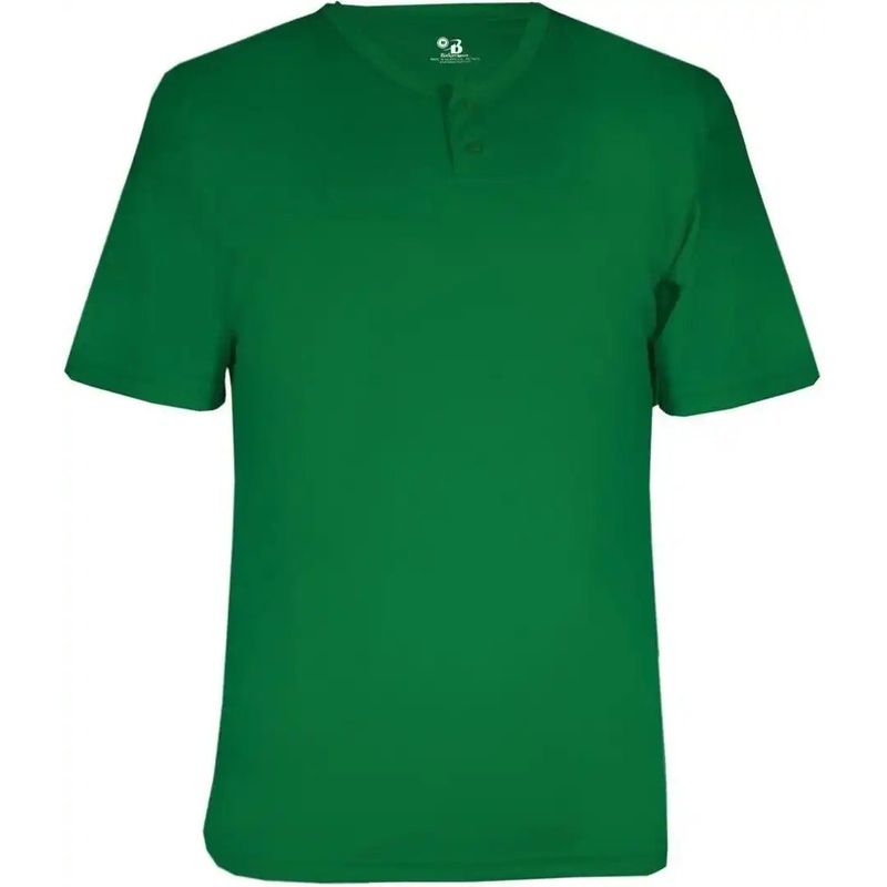 Badger Sport 7930 Adult B-Core Placket – Kelly