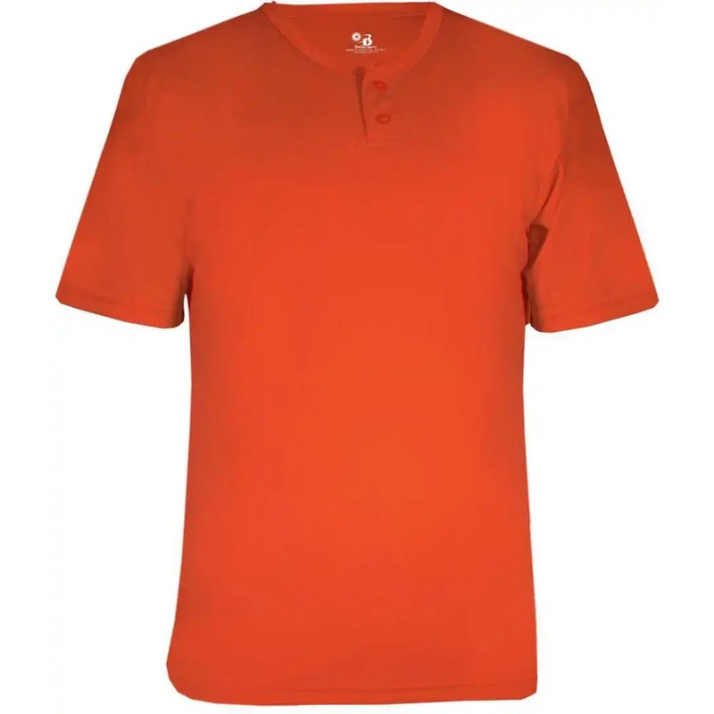 Badger Sport 7930 Adult B-Core Placket – Orange