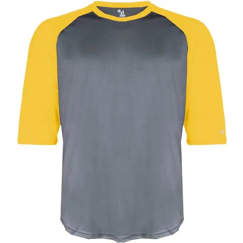 Badger Sport 4133 B-Baseball Adult Undershirt – Graphite Gold