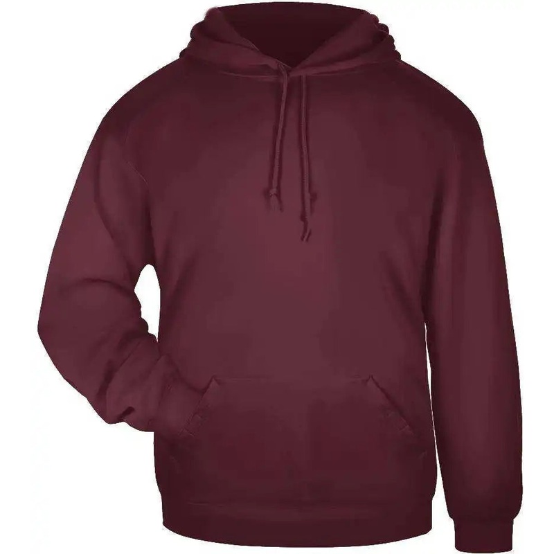 Badger Sport 1254 Hooded Sweatshirt – Cardinal