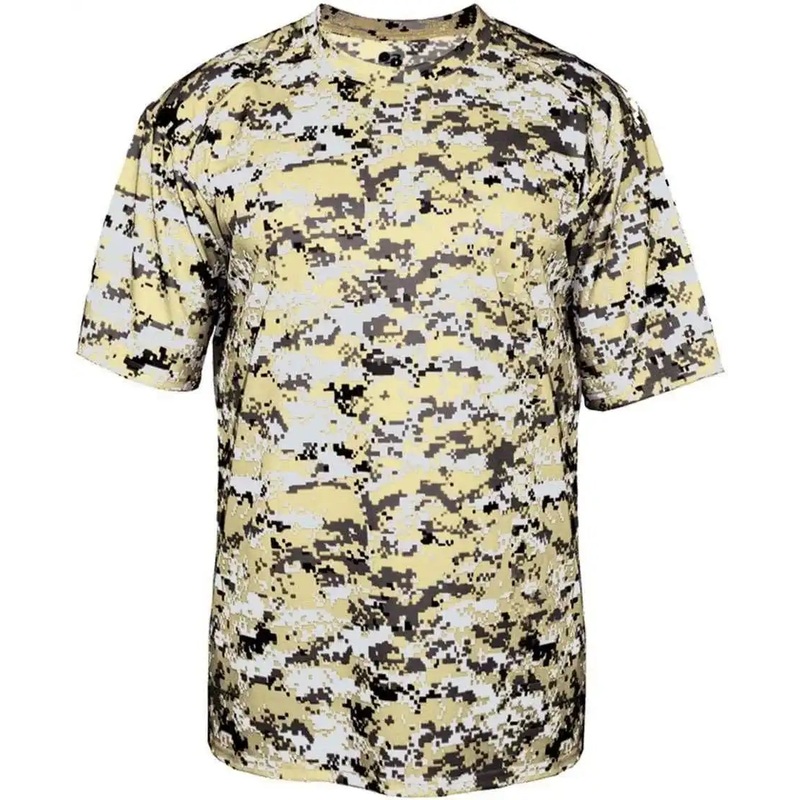 Badger Sport 2180 B-Core Youth Digital Tee – Vegas Gold Digital