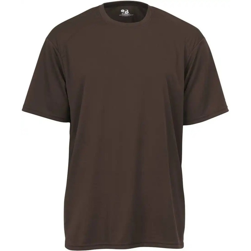 Badger Sport 4120 Adult B-Core Tee – Brown