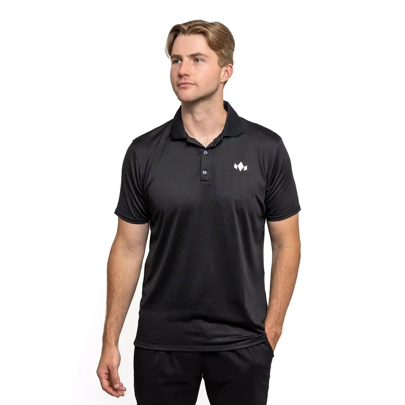 Men’s Essential Polo|Black|White|Navy|Charcoal Gray|XS|Small|Medium|Large|XL|XXL