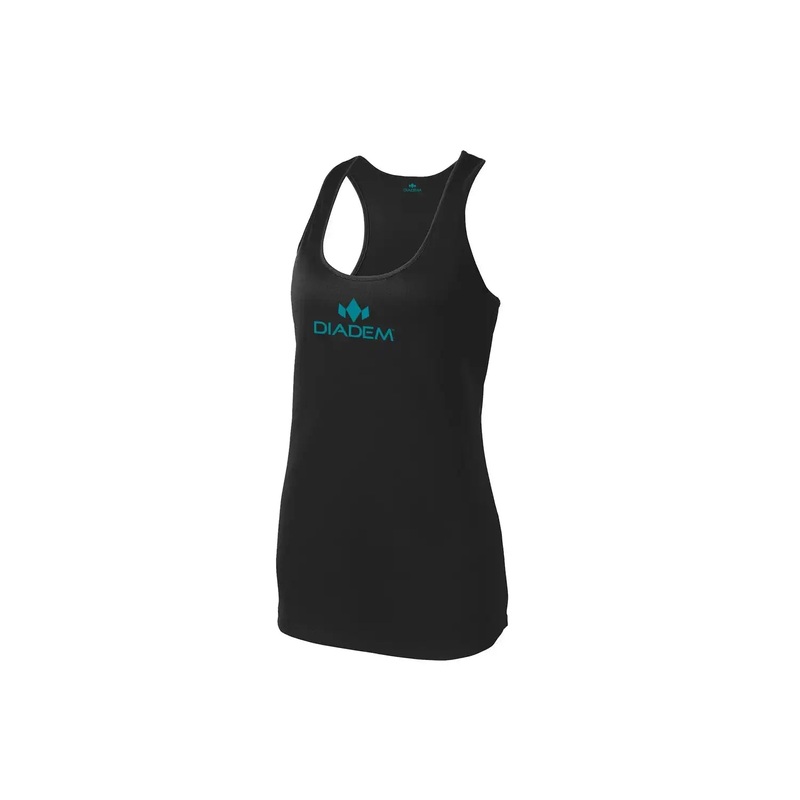 Drycore Racerback Tank|Black w/Teal logo|White w/Teal logo|Pink|White w/Black Logo|XS|Small|Medium|Large|XL