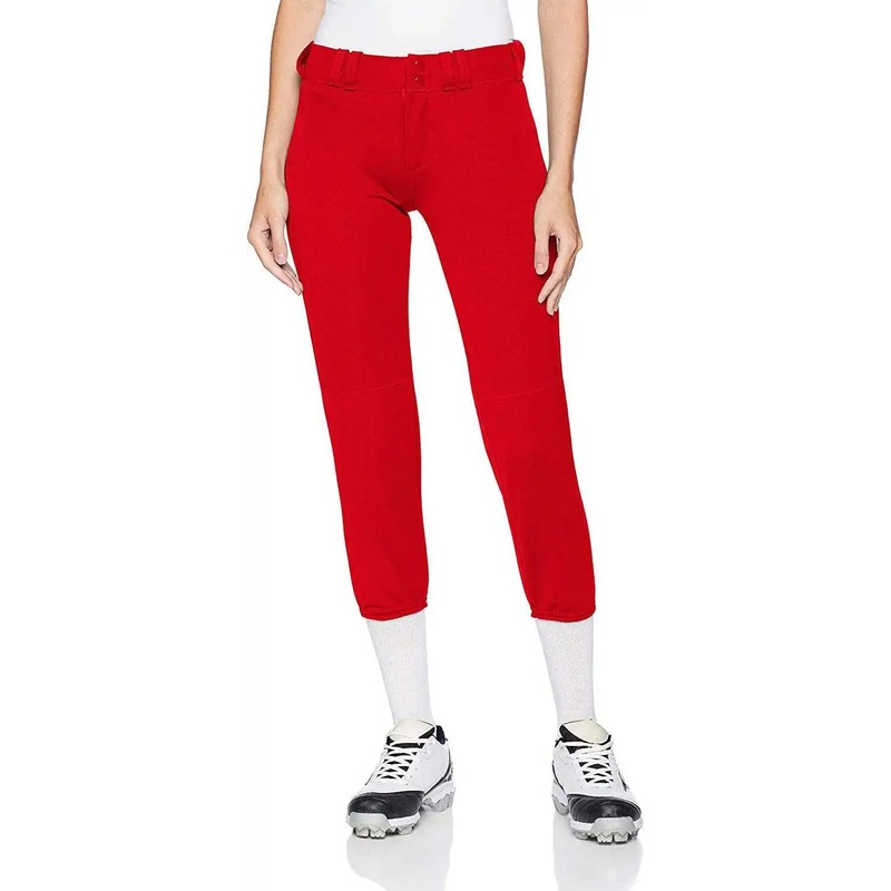 Alleson Athletic 605PBWY Girl’s Fastpitch Pant – Scarlet