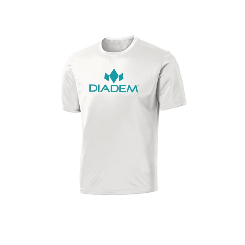 Drycore Logo T-Shirt|White w/teal|Maroon|White w/grey|Atomic Blue w/White|YM|YL|XS|Small|Medium|Large|XL|XXL