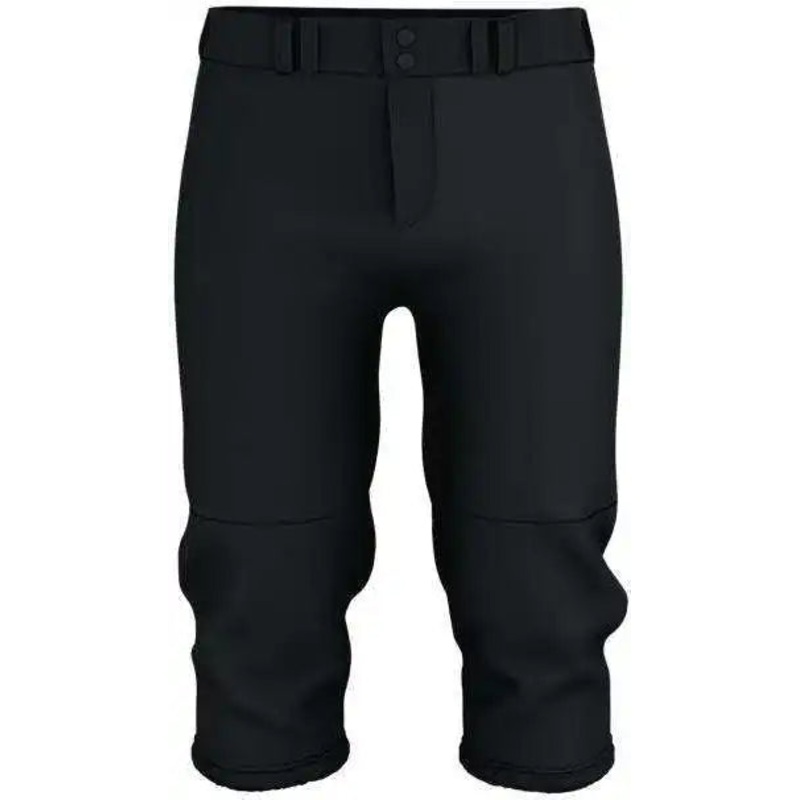 Alleson Athletic 615PSG Girls Belted Speed Premium Fastpitch Pant – Black