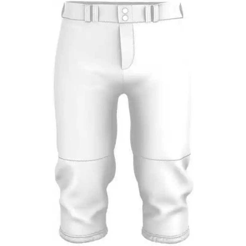 Alleson Athletic 615PSG Girls Belted Speed Premium Fastpitch Pant – White