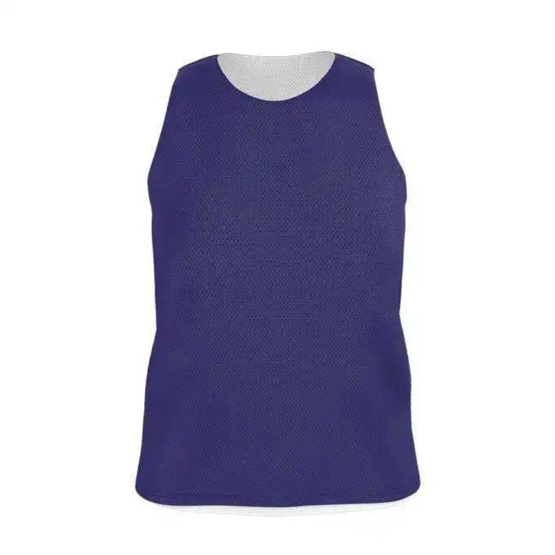 Alleson Athletic LP001W Womens Lacrosse Reversible Pinnie – Purple White