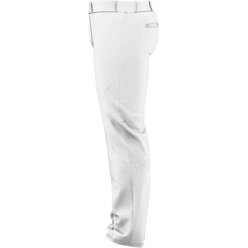 Alleson Athletic 655WLPY Youth Crush Premier Baseball Pant – White
