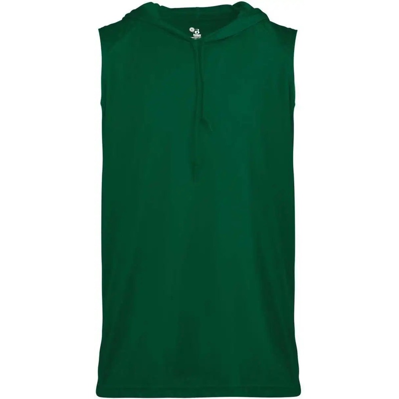 Badger Sport 4108 B-Core Sleeveless Hoodie Tee – Forest
