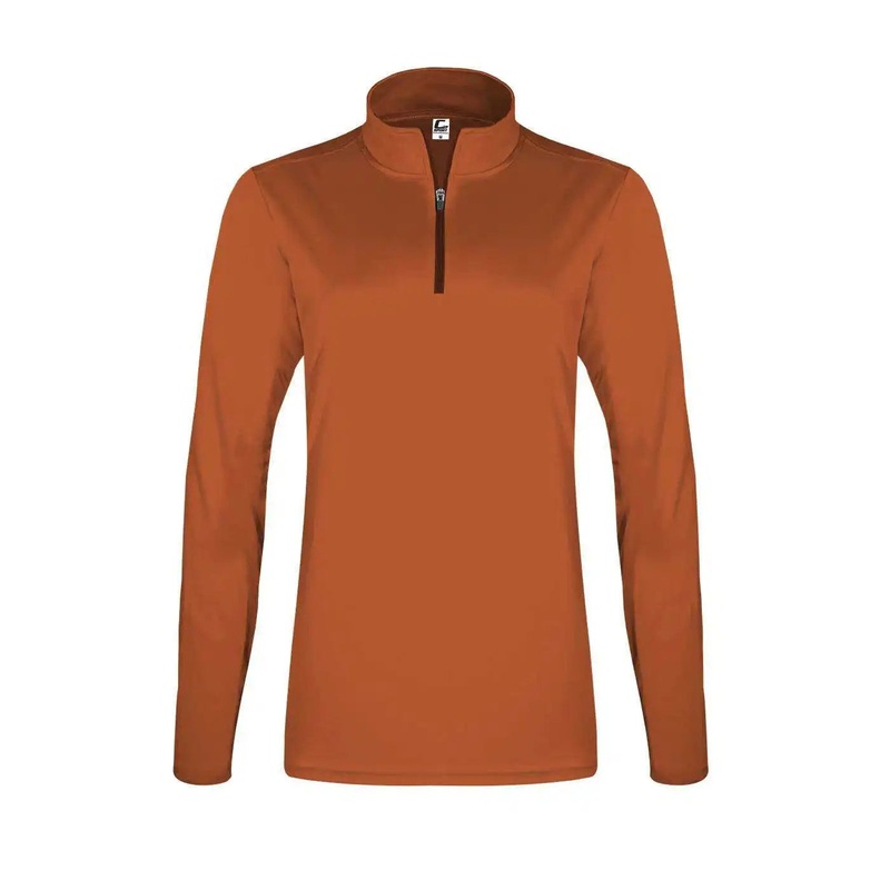 C2 Sport 5602 Women’s 1/4 Zip – Orange
